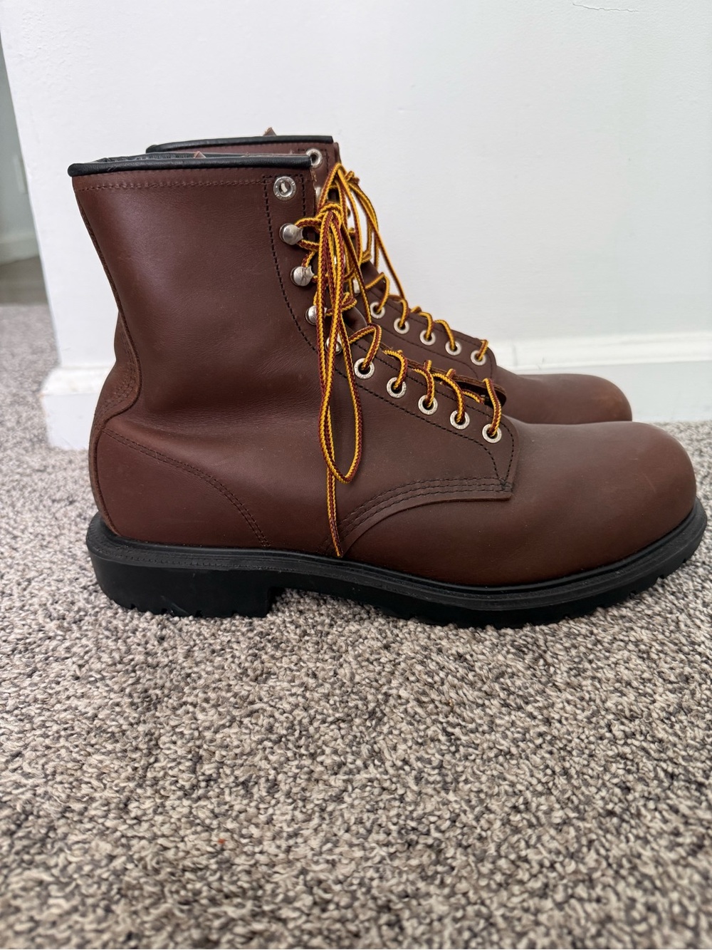 Red Wing Shoes Steel Toe Supersole X Boots Size 11.5 - Picture 2 of 12